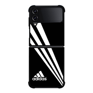 ADIDAS STRIPE BLACK Samsung Galaxy Z Flip 4 5G Case Cover