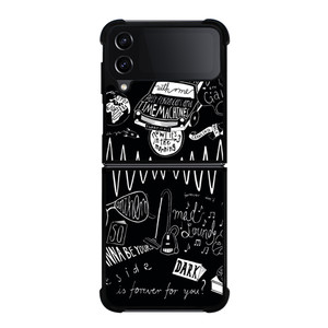ARCTIC MONKEYS LYRIC Samsung Galaxy Z Flip 4 5G Case Cover