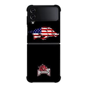 ARKANSAS RAZORBACKS AMERICAN Samsung Galaxy Z Flip 4 5G Case Cover