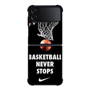 BASKETBALL NEVER STOPS 2 Samsung Galaxy Z Flip 4 5G Case Cover
