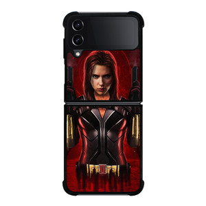 BLACK WIDOW SUPERHERO Samsung Galaxy Z Flip 4 5G Case Cover