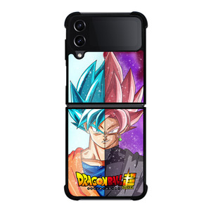 BLACK X GOKU SUPER SAIYAN Samsung Galaxy Z Flip 4 5G Case Cover