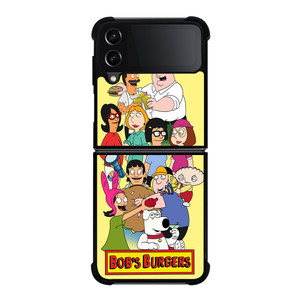 BOB'S BURGERS CHARACTER Samsung Galaxy Z Flip 4 5G Case Cover BOB'S BURGERS CHARACTER Samsung Galaxy Z Flip 4 5G Case Cover