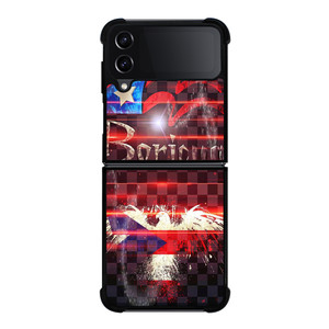 BORICUA PUERTO RICO FLAG Samsung Galaxy Z Flip 4 5G Case Cover