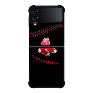 BOSTON RED SOX BLACK LOGO Samsung Galaxy Z Flip 4 5G Case Cover