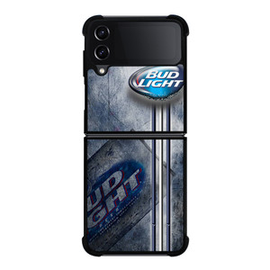 BUD LIGHT BEER LOGO Samsung Galaxy Z Flip 4 5G Case Cover BUD LIGHT BEER LOGO Samsung Galaxy Z Flip 4 5G Case Cover