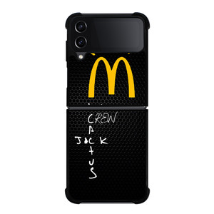 CACTUS JACK TRAVIS SCOTT MCDONALD'S METAL LOGO Samsung Galaxy Z Flip 4 5G Case Cover