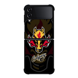 CALGARY FLAMES LOGO Samsung Galaxy Z Flip 4 5G Case Cover