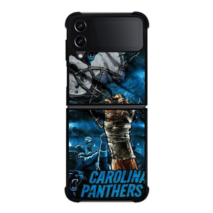 CAROLINA PANTHERS FOOTBALL Samsung Galaxy Z Flip 4 5G Case Cover