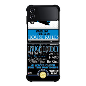 CAROLINA PANTHERS PRIDE Samsung Galaxy Z Flip 4 5G Case Cover
