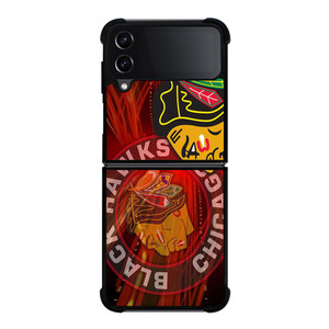 CHICAGO BLACKHAWKS Samsung Galaxy Z Flip 4 5G Case Cover
