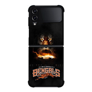 CINCINNATI BENGALS ROAR Samsung Galaxy Z Flip 4 5G Case Cover