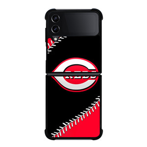 CINCINNATI REDS BASEBALL LOGO Samsung Galaxy Z Flip 4 5G Case Cover