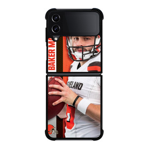 CLEVELAND BROWNS BAKER MAYFIELD Samsung Galaxy Z Flip 4 5G Case Cover