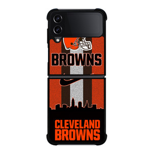 CLEVELAND BROWNS LOGO Samsung Galaxy Z Flip 4 5G Case Cover