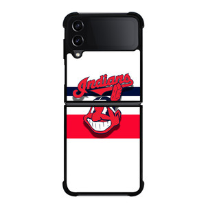 CLEVELAND INDIANS STRIPE LOGO Samsung Galaxy Z Flip 4 5G Case Cover