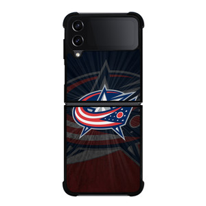 COLUMBUS BLUE JACKETS LOGO Samsung Galaxy Z Flip 4 5G Case Cover