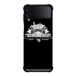 CROOKS AND CASTLES LOGO Samsung Galaxy Z Flip 4 5G Case Cover