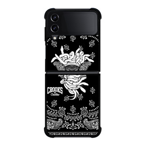 CROOKS AND CASTLES STYLE Samsung Galaxy Z Flip 4 5G Case Cover