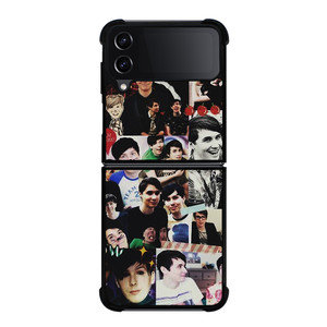 DAN AND PHIL COLLAGE 2 Samsung Galaxy Z Flip 4 5G Case Cover