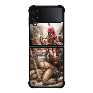 DEADPOOL HARLEY QUINN 2 Samsung Galaxy Z Flip 4 5G Case Cover