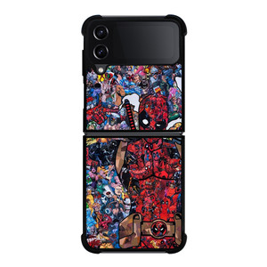 DEADPOOL TEAM COLLAGE Samsung Galaxy Z Flip 4 5G Case Cover