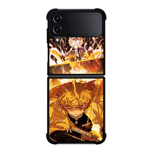 DEMON SLAYER ZENITSU Samsung Galaxy Z Flip 4 5G Case Cover