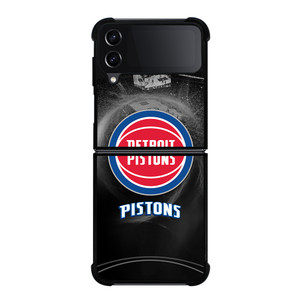 DETROIT PISTONS NBA LOGO Samsung Galaxy Z Flip 4 5G Case Cover