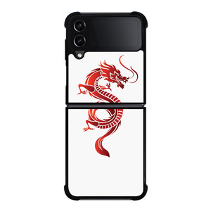 DRAGON RED Samsung Galaxy Z Flip 4 5G Case Cover