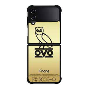 DRAKE OVOXO GOLD Samsung Galaxy Z Flip 4 5G Case Cover