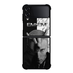 EMINEM RAPPER BLACK WHITE Samsung Galaxy Z Flip 4 5G Case Cover