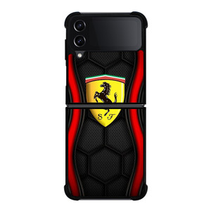 FERRARI HEXAGON Samsung Galaxy Z Flip 4 5G Case Cover FERRARI HEXAGON Samsung Galaxy Z Flip 4 5G Case Cover