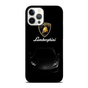 LAMBORGHINI BLACK iPhone 12 Pro Max Case Cover LAMBORGHINI BLACK iPhone 12 Pro Max Case Cover