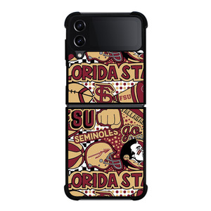 FLORIDA STATE FSU COLLAGE Samsung Galaxy Z Flip 4 5G Case Cover