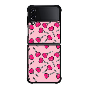 HEARTS LOLLIPOP Samsung Galaxy Z Flip 4 5G Case Cover