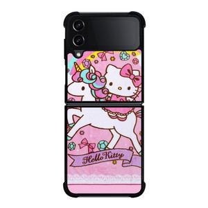 HELLO KITTY UNICORN Samsung Galaxy Z Flip 4 5G Case Cover