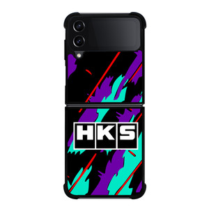 HKS RETRO LOGO Samsung Galaxy Z Flip 4 5G Case Cover