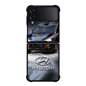 HYUNDAI RACING CAR LOGO Samsung Galaxy Z Flip 4 5G Case Cover