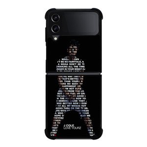 J COLE LOVE YOURZ LYRICS Samsung Galaxy Z Flip 4 5G Case Cover