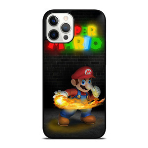 MARIO BROSS FIRE iPhone 12 Pro Max Case Cover