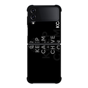 KEEP CALM AND CHIVE ON 7 Samsung Galaxy Z Flip 4 5G Case Cover