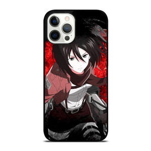 MIKASA ACKERMAN ATTACK ON TITAN 2 iPhone 12 Pro Max Case Cover