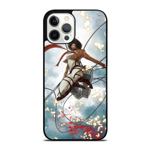 MIKASA ACKERMAN ATTACK ON TITAN iPhone 12 Pro Max Case Cover MIKASA ACKERMAN ATTACK ON TITAN iPhone 12 Pro Max Case Cover