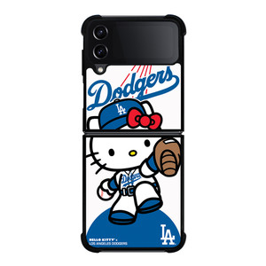 LA DODGERS HELLO KITTY 3 Samsung Galaxy Z Flip 4 5G Case Cover LA DODGERS HELLO KITTY 3 Samsung Galaxy Z Flip 4 5G Case Cover