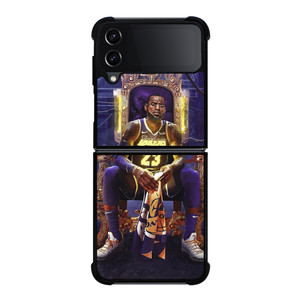 LEBRON KING JAMES Samsung Galaxy Z Flip 4 5G Case Cover LEBRON KING JAMES Samsung Galaxy Z Flip 4 5G Case Cover
