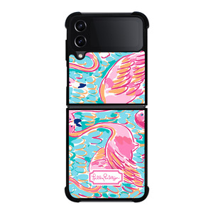 LILLY PULITZER FLAMINGO Samsung Galaxy Z Flip 4 5G Case Cover