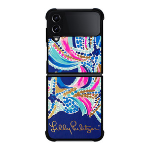 LILLY PULITZER OCEAN JEWELS Samsung Galaxy Z Flip 4 5G Case Cover