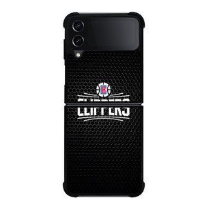 LOS ANGELES CLIPPERS METAL LOGO Samsung Galaxy Z Flip 4 5G Case Cover