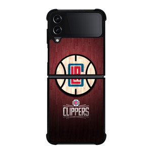 LOS ANGELES CLIPPERS WOODEN LOGO Samsung Galaxy Z Flip 4 5G Case Cover