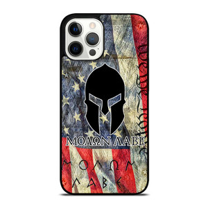 MOLON LABE AMERICAN FLAG iPhone 12 Pro Max Case Cover
